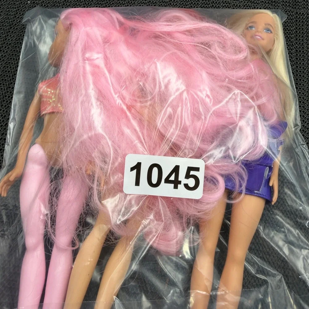 Barbie Ariel Sparkle Girlz Doll Lot Mattel Hasbro Zuru 3 Dolls Dog Accessory